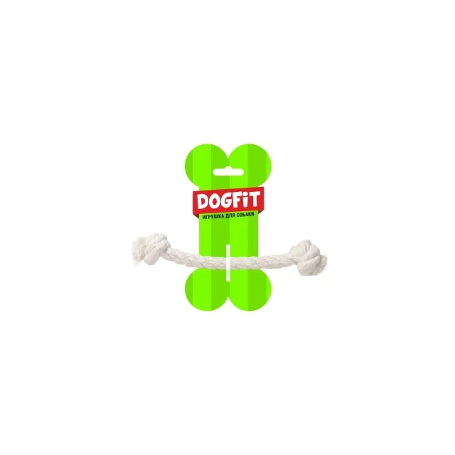 Грейфер Dogfit для собак из х/б каната прямой 2 узла 17 см
