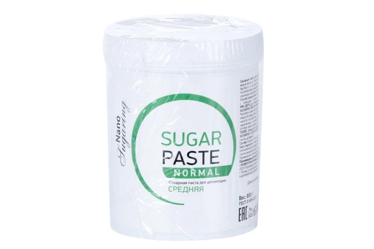 Паста Nano Sugaring для депиляции Normal средняя 800 гр
