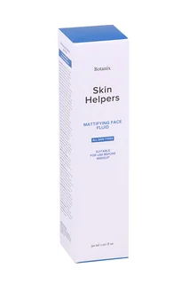 Флюид Skin Helpers матирующий с ниацинамидом / конопляным маслом для лица 30 мл