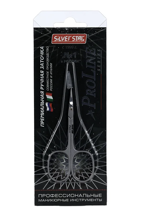 Ножницы Silver Star для кутикулы классическая форма Pro 502 Proline