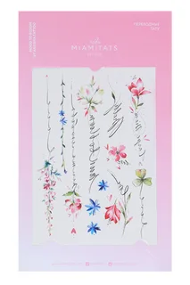 Тату переводные Miamitats Mood to bloom by Aksinya Tattoo (middle) (3256)