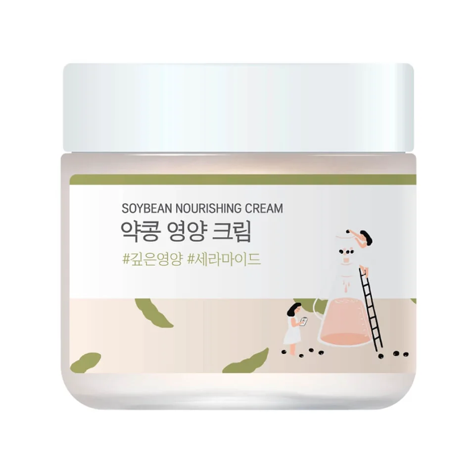 Питательный крем с чёрной соей Round Lab Soybean Nourishing Cream Round LAB 80 мл