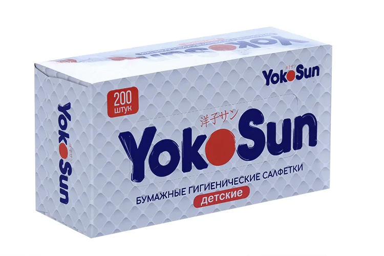 Салфетки YokoSun бумаж гигиен дет 200 шт