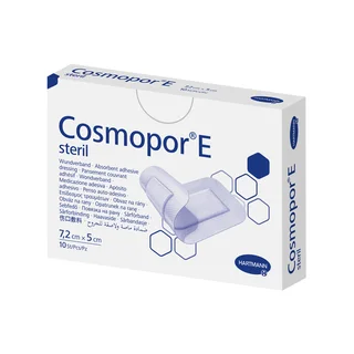 Космопор-Е повязка самоклеящаяся послеоперационная 7,2×5 см 10 шт