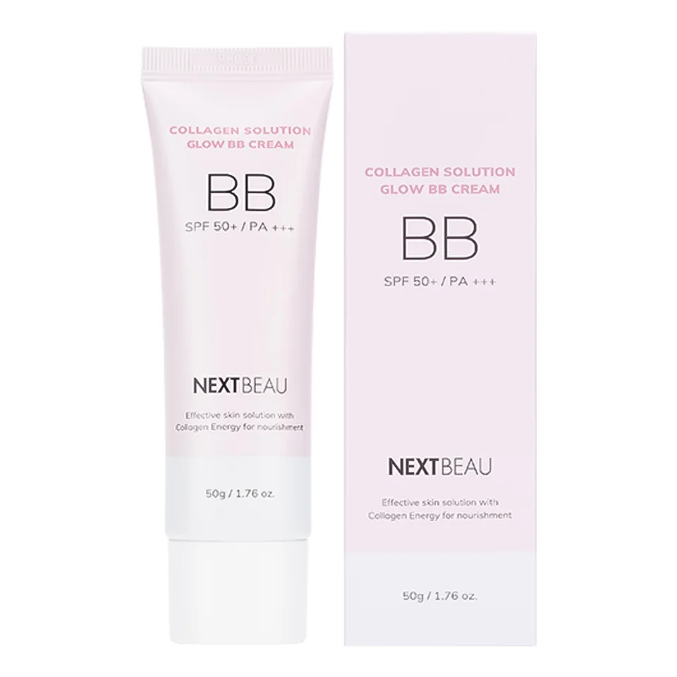 Омолаживающий BB-крем с гидролизованным коллагеном 01 Светло-бежевый SPF50+/PA+++ 50 гр Nextbeau