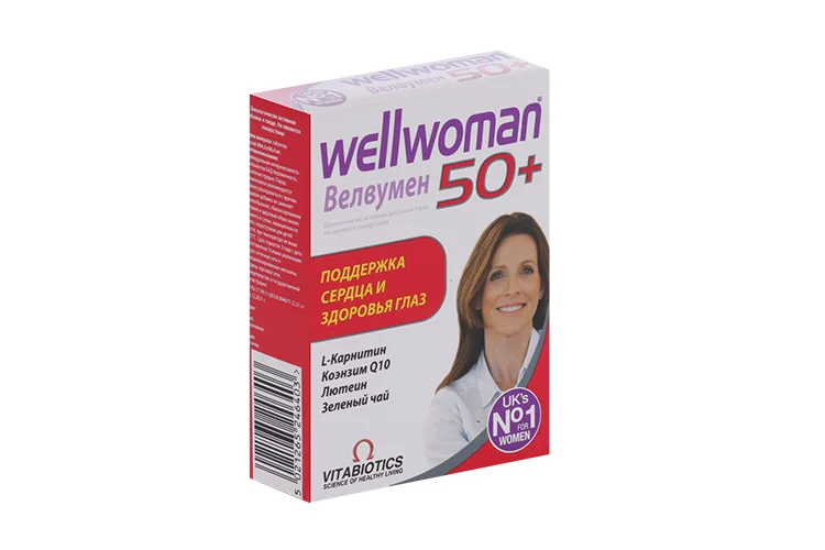 Велвумен 50+, 30 шт, таблетки