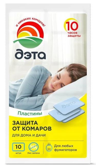 Дэта Инсекто пластины 10 шт