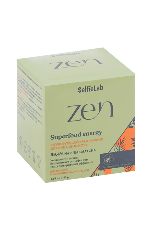 Крем-финиш SelfieLab ZEN регулирующий день-ночь для лица 45 гр
