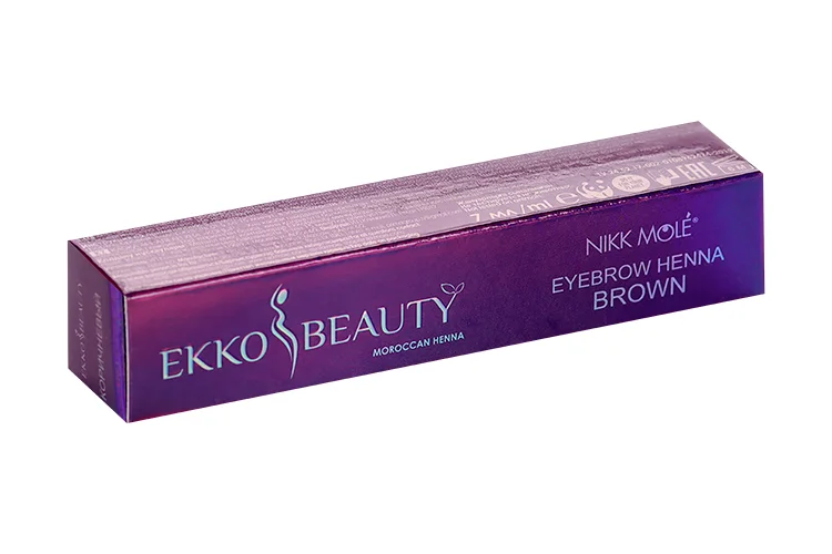 Хна Nikk Mole Ekko Beauty brown коричневая 7 мл