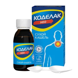 Коделак Нео Сироп 1,5 мг / мл флакон 100 мл