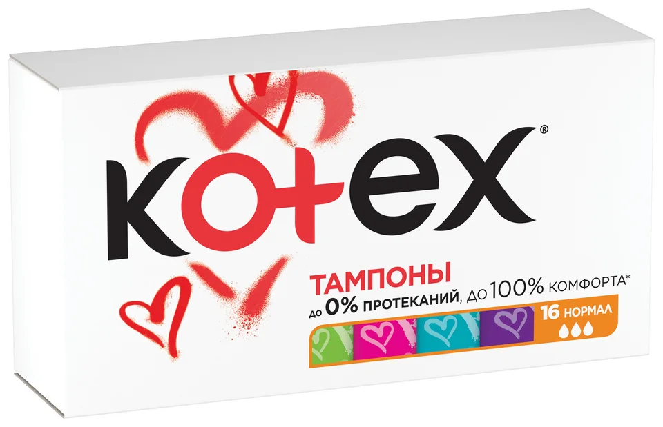 Котекс Тампоны Нормал 16 шт