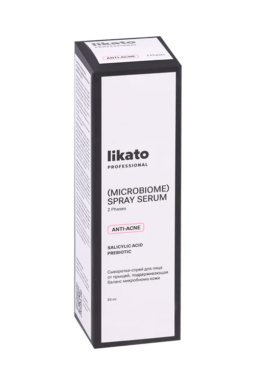 Сыворотка-спрей Likato Professional Anti-Acne Microbiome от прыщей для лица 50 мл