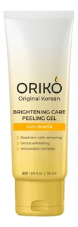Гель-скатка Oriko Brightening care glow peel gel with yuzu extract выравнив тон кожи 50 мл