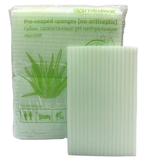 Пенообразующие губки Dispo-Foam Multiple с Алоэ 20 шт