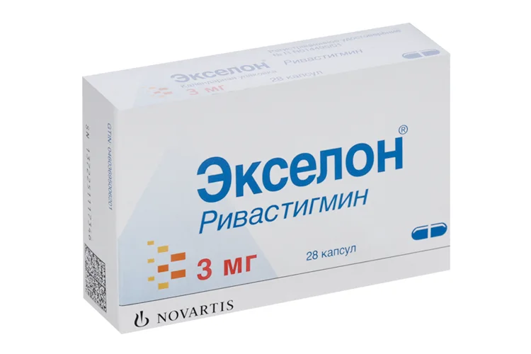 Экселон капсулы 3 мг 28 шт