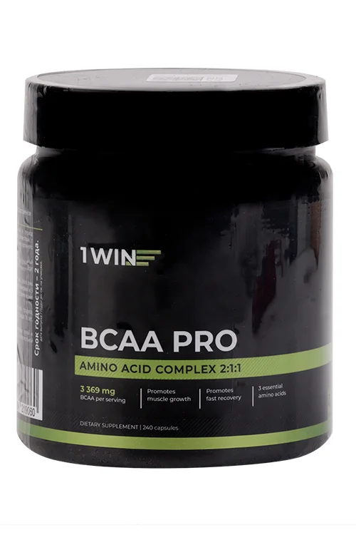 Bcaa PRO 1WIN, 240 шт, капсулы