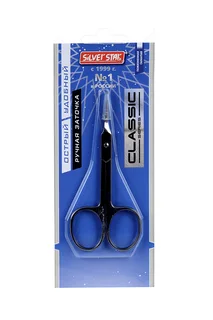 Ножницы Silver Star для кутикулы зауженные лезвия плечики НСС 5 Classic
