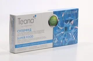 Сыворотка для лица Teana Суперфуд нейроактивная Stress Control, 2 мл, 10 шт
