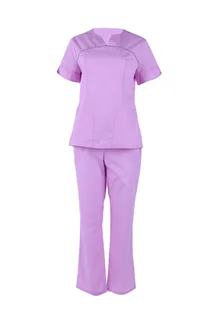 Костюм Prolana медицинский Вита с кантом №34 р 50 розовый