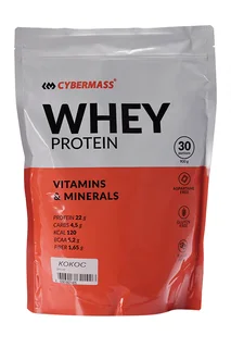Коктейль Cybermass whey protein белковый кокос 900 гр