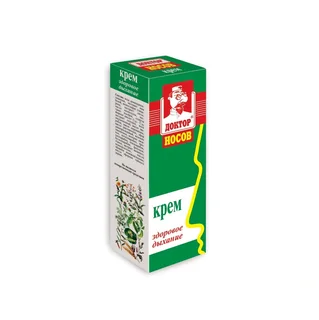 Доктор Носов при простуде насморке синусите крем 30 мл