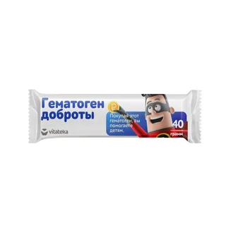 Витатека гематоген детский Доброты 40г БАД
