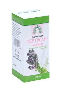 Пертусан-Чабрец 100 мл сироп