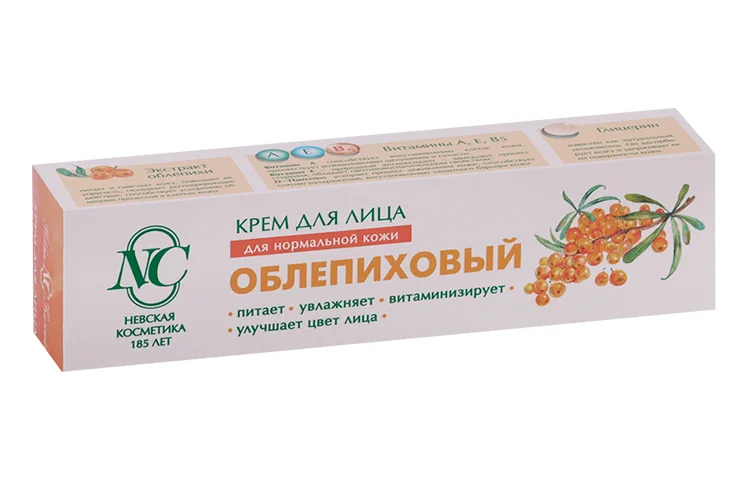 Крем Невская Косметика облепиховый для лица 40 мл
