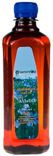 Масло льняное из белого льна, 500 мл, Эльфа