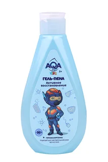 Гель-пена AQA baby Kids для купания мальчиков Активное восстановление 250 мл