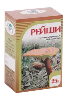 Рейши трутовик лакированный 25 гр сырье растительное