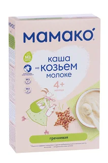 Каша Мамако гречневая на козьем молоке 200 гр
