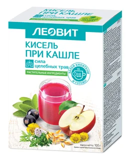 Леовит кисель Диетический при кашле 5 шт