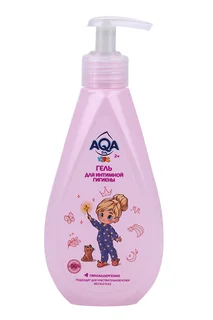 Гель AQA baby Kids детский для интимной гигиены 250 мл