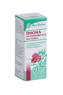 Пиона уклоняющегося 25 мл настойка флакон -капельницы