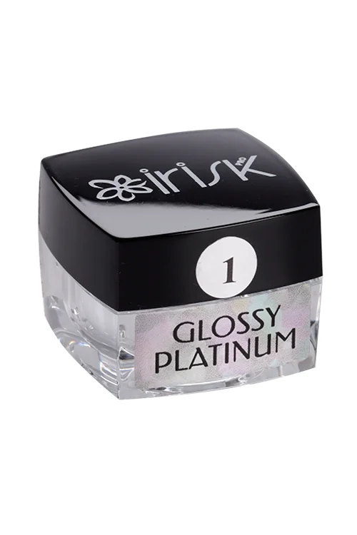 Гель-лак Irisk Glossy Platinum с блестками для ногтей 5 мл
