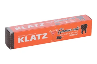 Зубная паста Klatz для девушек Glamour Only апероль шприц без фтора 75 мл