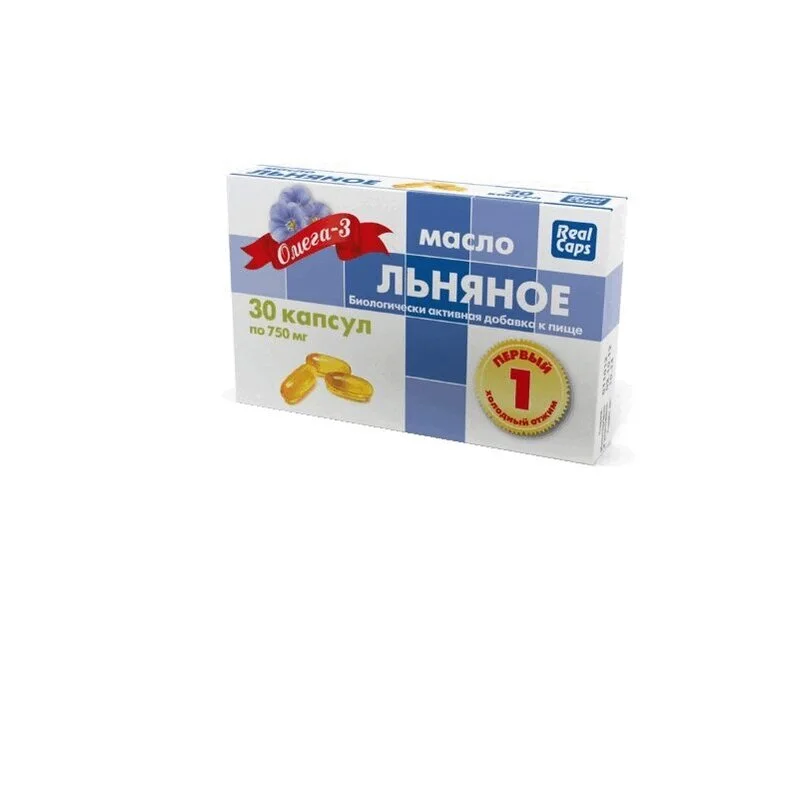 Льняное Масло капсулы 30 шт