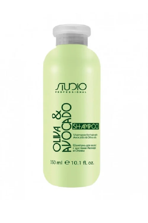 Шампунь для волос Kapous Studio Professional Olive & Avocado с маслами авокадо и оливы 350 мл