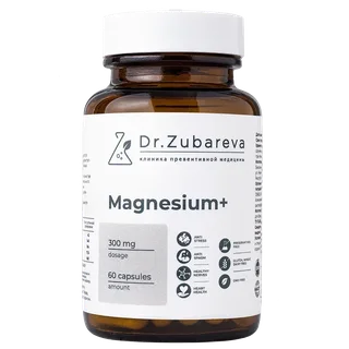 Магний+ "Dr. Zubareva " 60 капсул