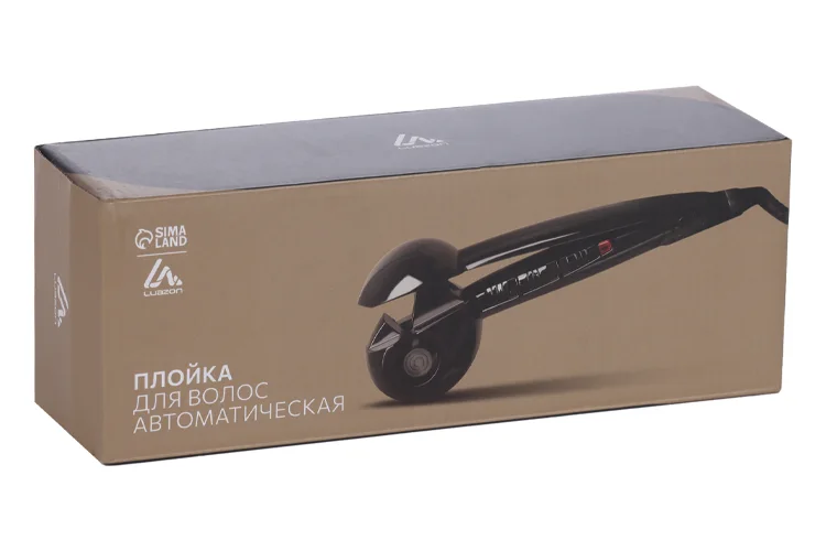 Плойка LuazON LW-14 50 Вт турмалиновое покрытие 210°С черная