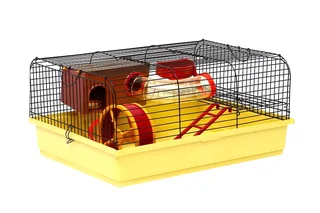 Клетка для грызунов хома 1 49×36×24 см микс цветов