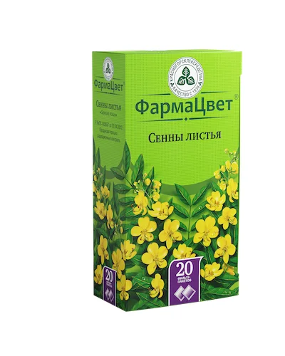 Сенна листья ф п 1,5 гр 20 шт