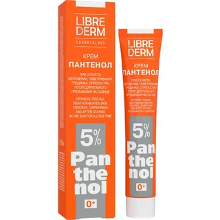 Пантенол 5% крем 0+ 50 мл Librederm