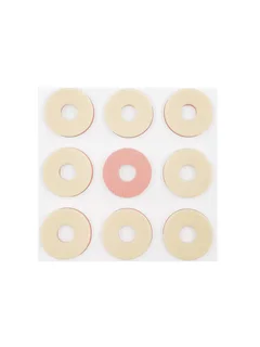 Пластырь-разгрузка круга Fresco Round Cushions, S, 23 мм × 8 мм, толщина 3 мм