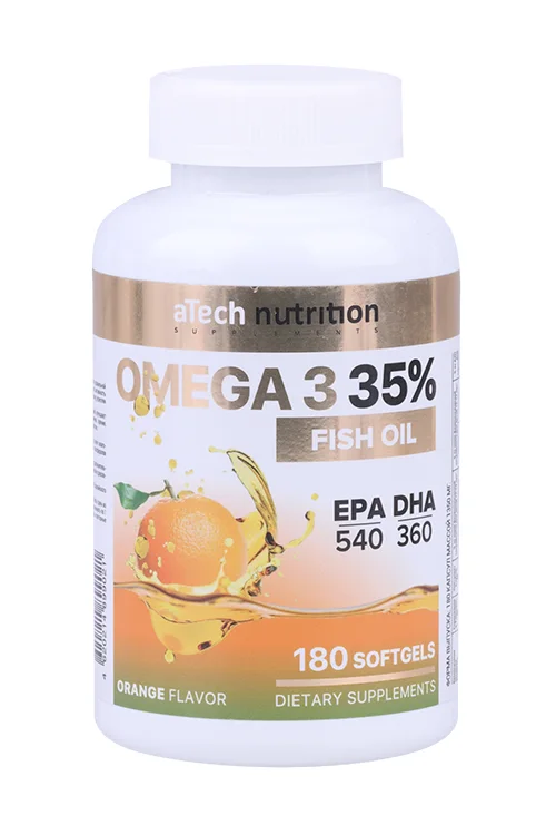 Омега-3 35% aTech Nutrition, 1 350 мг, 180 шт, капсулы