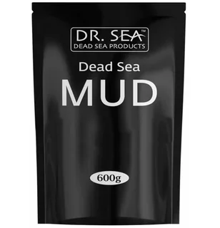 Грязь мертвого моря для тела минеральная черная 600 гр DR SEA