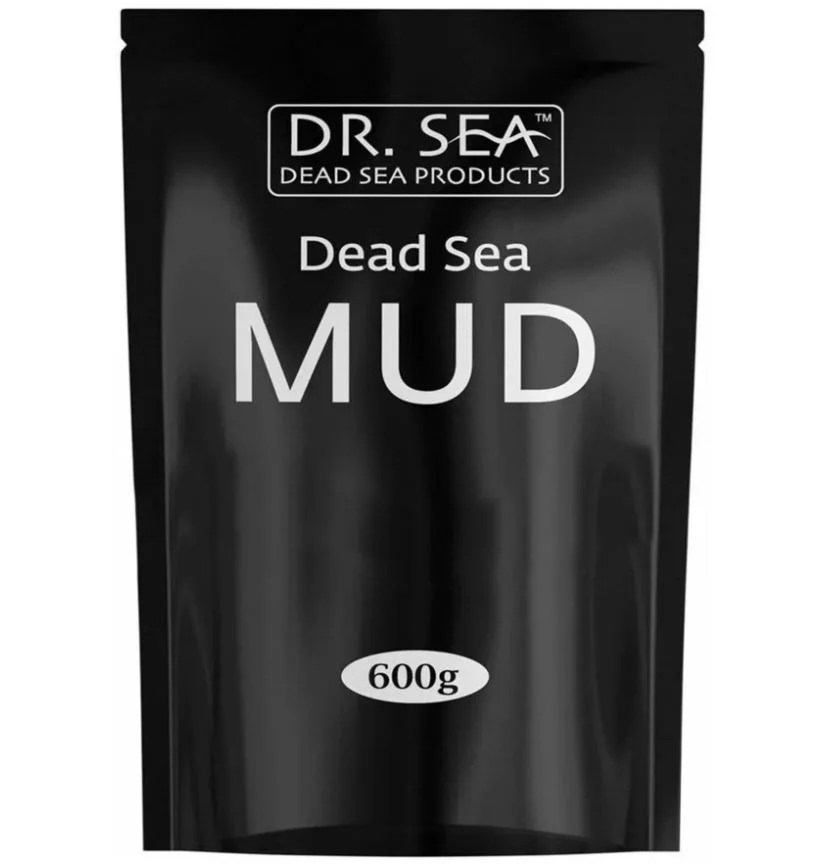 Грязь мертвого моря для тела минеральная черная 600 гр DR SEA