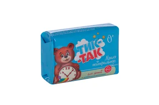 Мыло Свобода Тик-Так нейтральное с оливковым молочком детское 90 гр