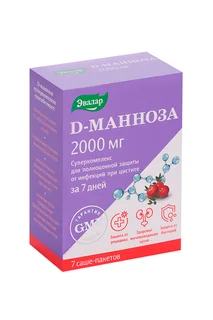 D-Манноза Суперкомплекс Эвалар 3,7 гр 7 шт саше-пакет
